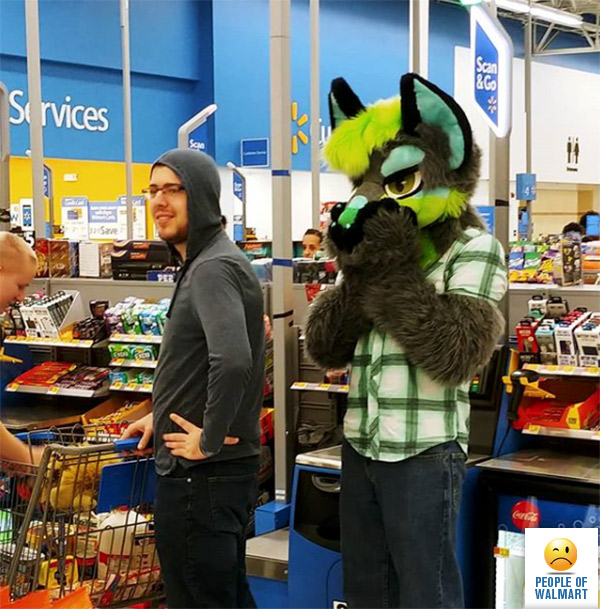 Экстравагантные покупатели Walmart