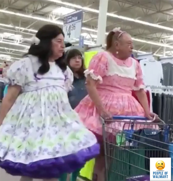 Экстравагантные покупатели Walmart
