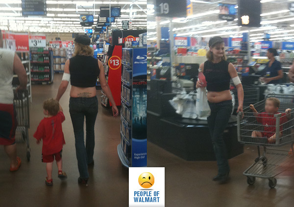 Экстравагантные покупатели Walmart