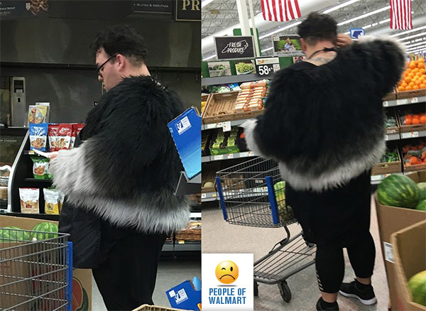 Экстравагантные покупатели Walmart