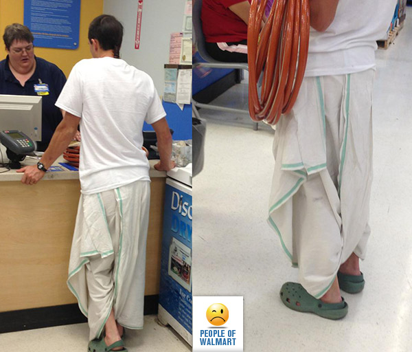 Экстравагантные покупатели Walmart