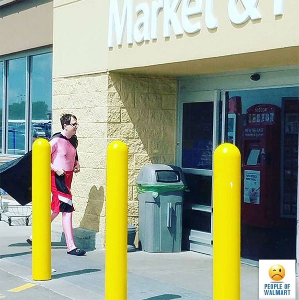 Экстравагантные покупатели Walmart