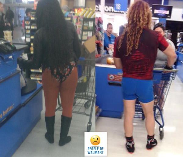 Экстравагантные покупатели Walmart