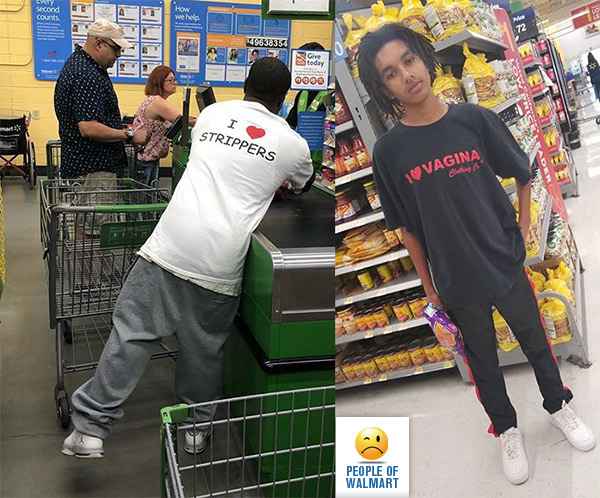 Экстравагантные покупатели Walmart