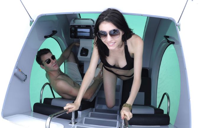 Необычный катамаран