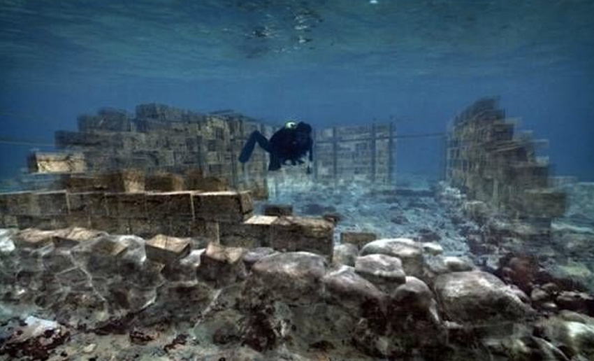 Величественная архитектура на дне морей Величественная архитектура на дне морей