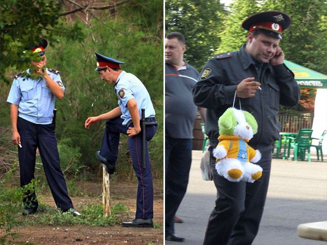 Наша милиция нас бережет (18 фото)