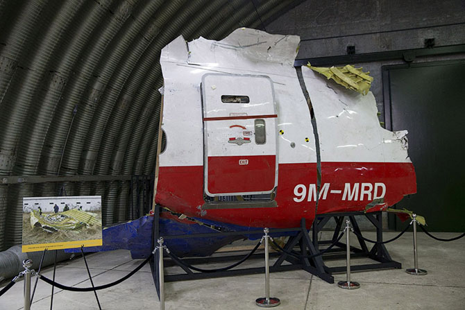 Рейс MH17: останки лайнера Боинг 777