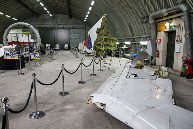Рейс MH17: останки лайнера Боинг 777