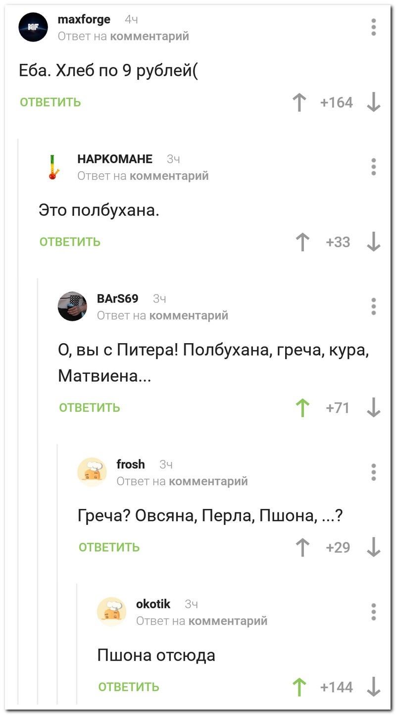 Забавные комментарии из социальных сетей