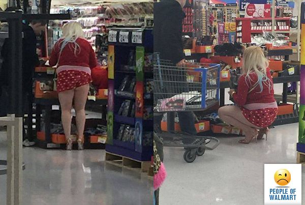 Экстравагантные покупатели Walmart Экстравагантные покупатели Walmart