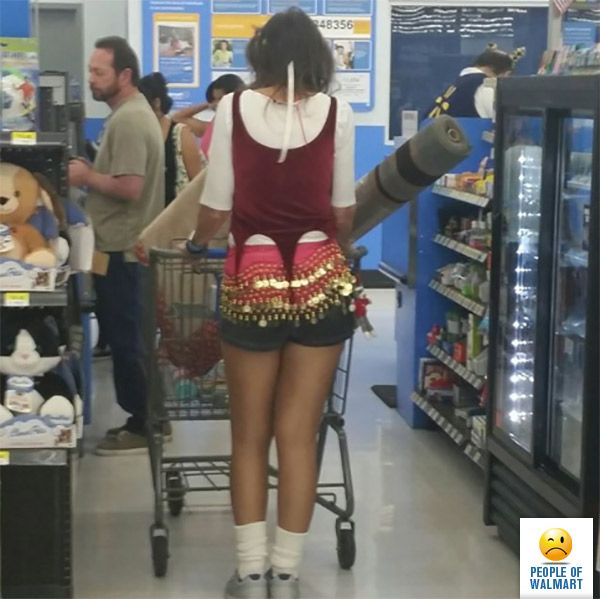 Экстравагантные покупатели Walmart