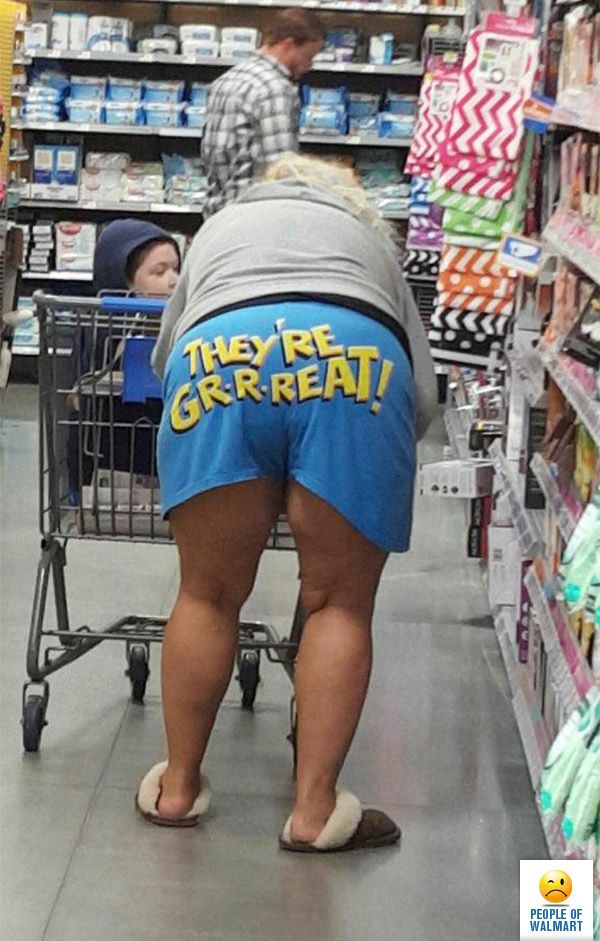 Экстравагантные покупатели Walmart