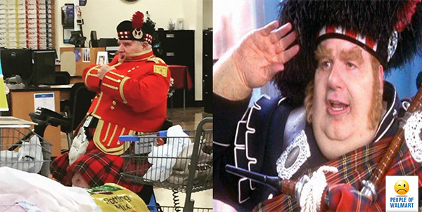 Экстравагантные покупатели Walmart