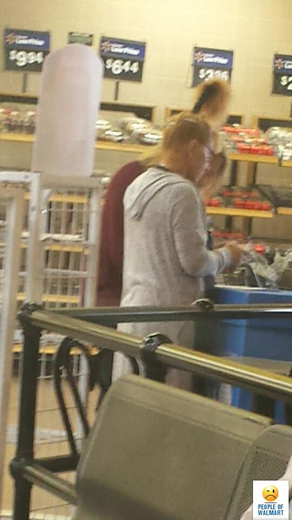 Экстравагантные покупатели Walmart