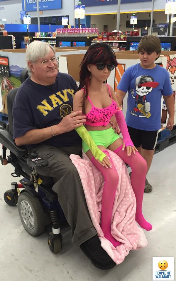 Экстравагантные покупатели Walmart