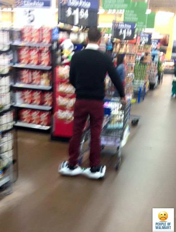 Экстравагантные покупатели Walmart