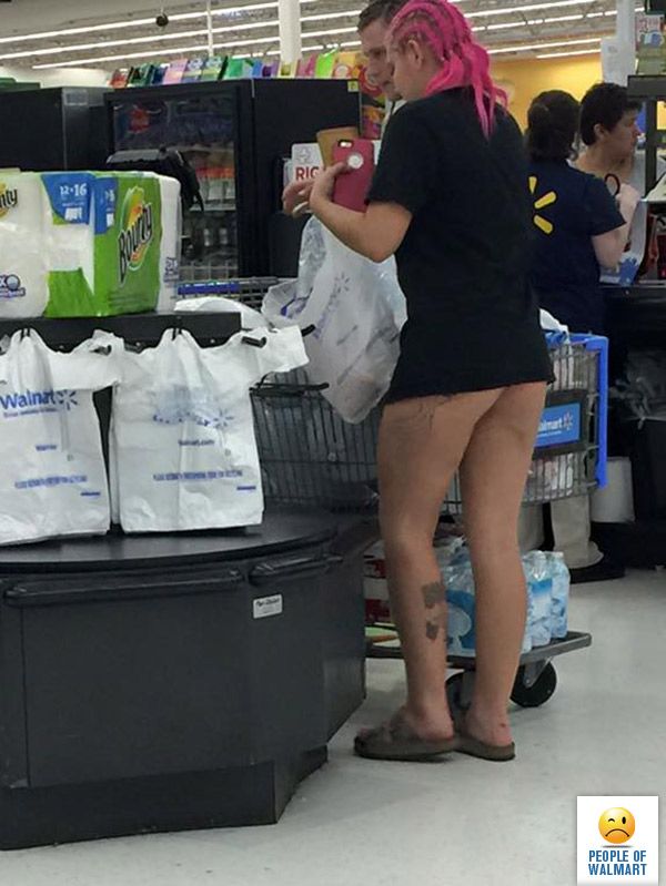 Экстравагантные покупатели Walmart