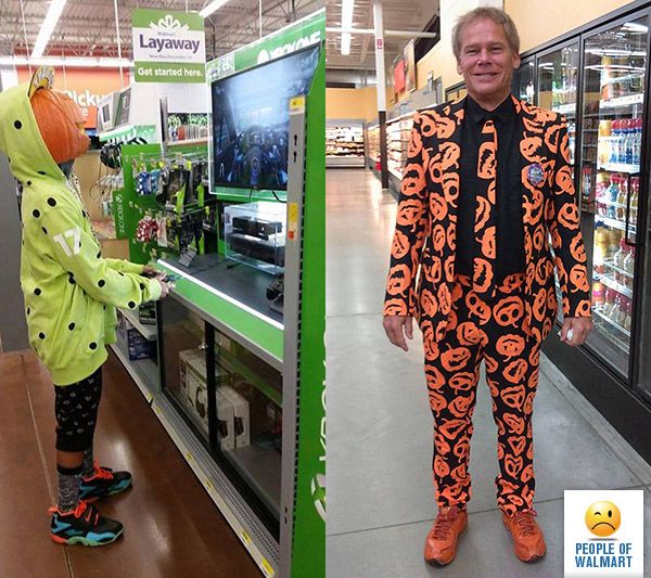 Экстравагантные покупатели Walmart