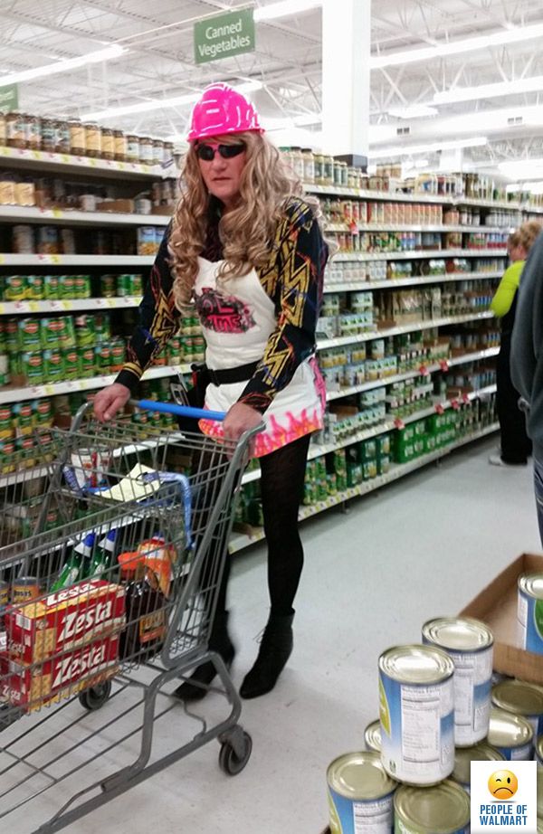 Экстравагантные покупатели Walmart