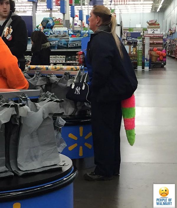 Экстравагантные покупатели Walmart
