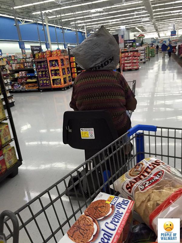 Экстравагантные покупатели Walmart
