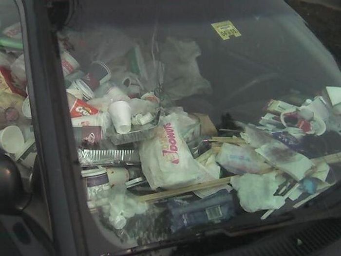 Помойки в салонах автомобилей