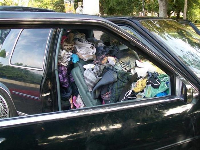 Помойки в салонах автомобилей