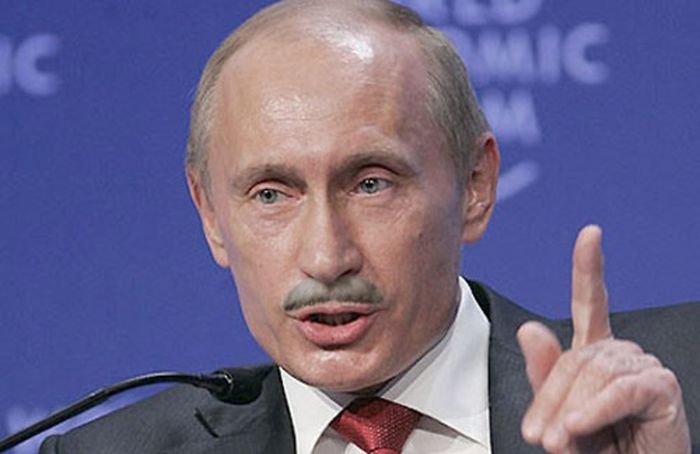 Сайт фанатов Путина с усами (43 фото)