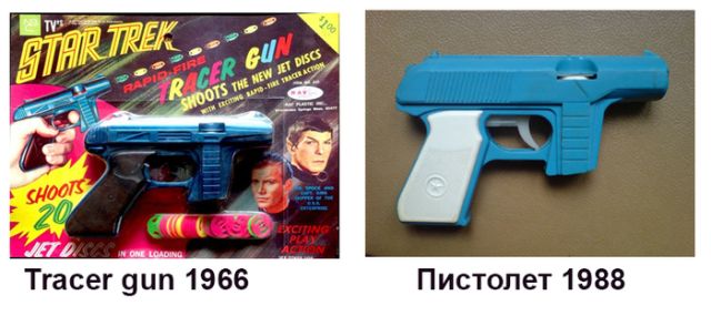 Популярные советские игрушки, оказавшиеся копией зарубежных оригиналов