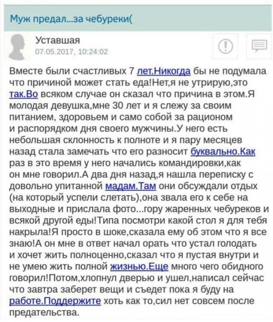 Придуманные женские проблемы
