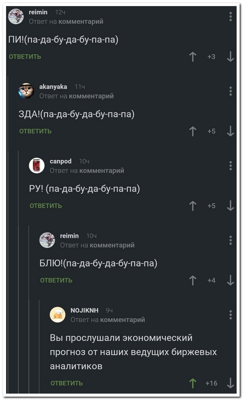 Забавные комментарии из социальных сетей