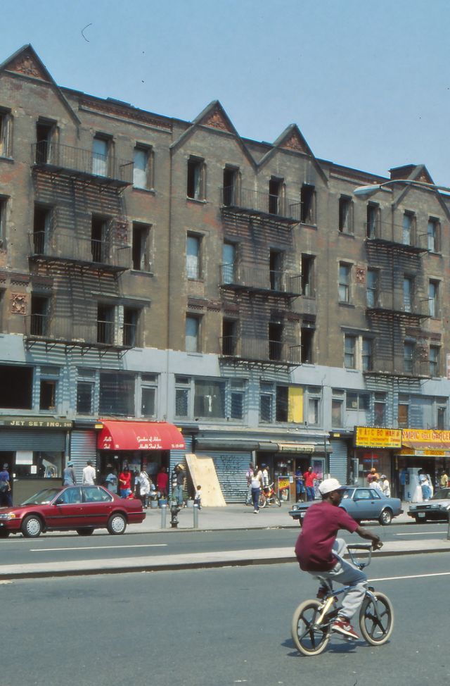 Фотографии Гарлема, Нью-Йорк, 1991 год