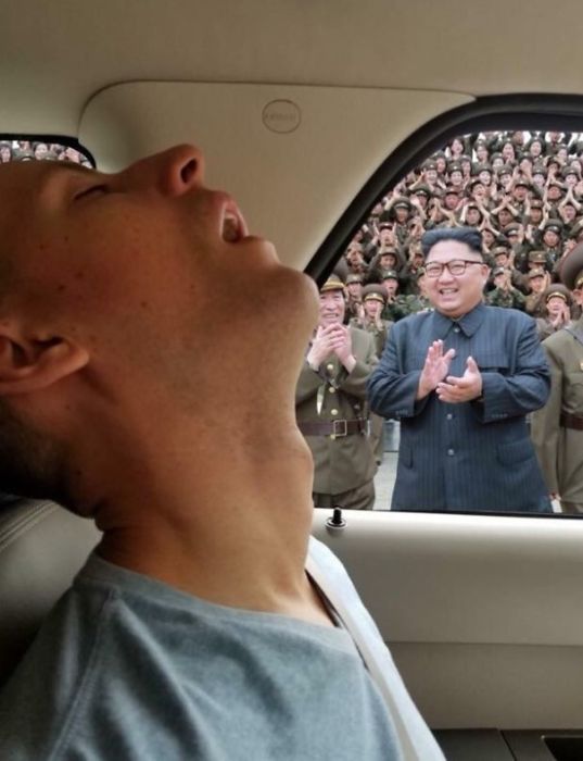 Фотожабы: пока твой друг спал