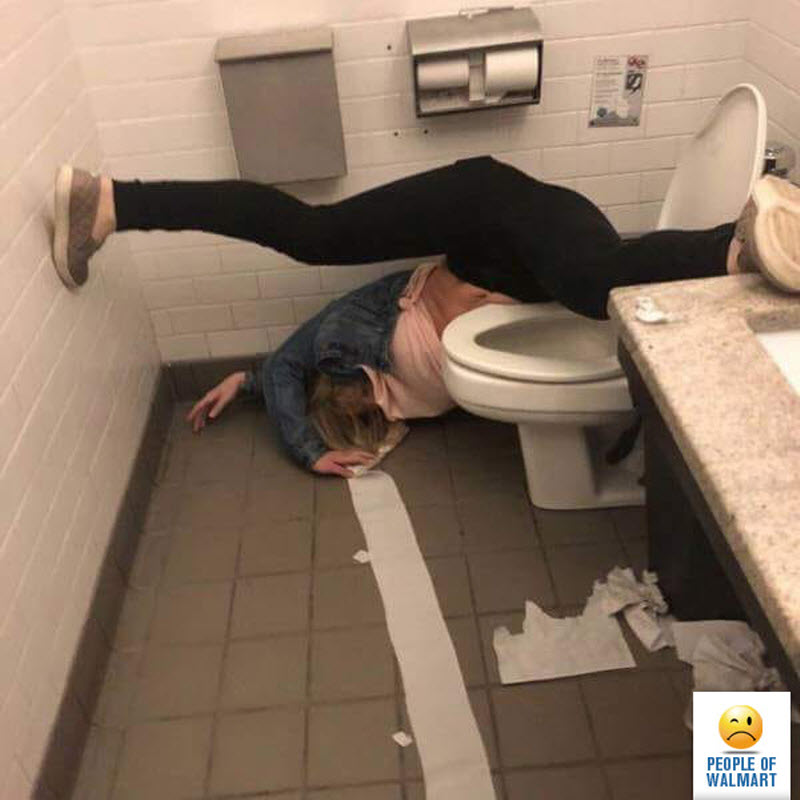 Экстравагантные покупатели Walmart