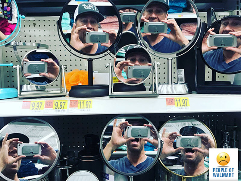 Экстравагантные покупатели Walmart