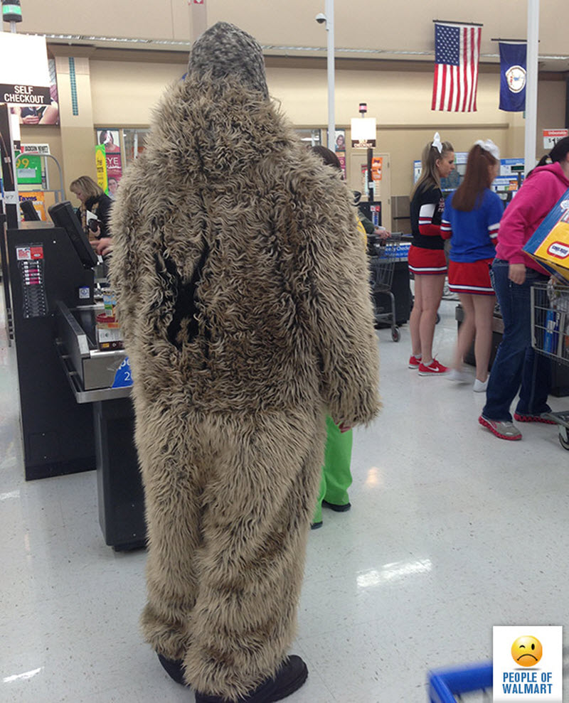 Экстравагантные покупатели Walmart