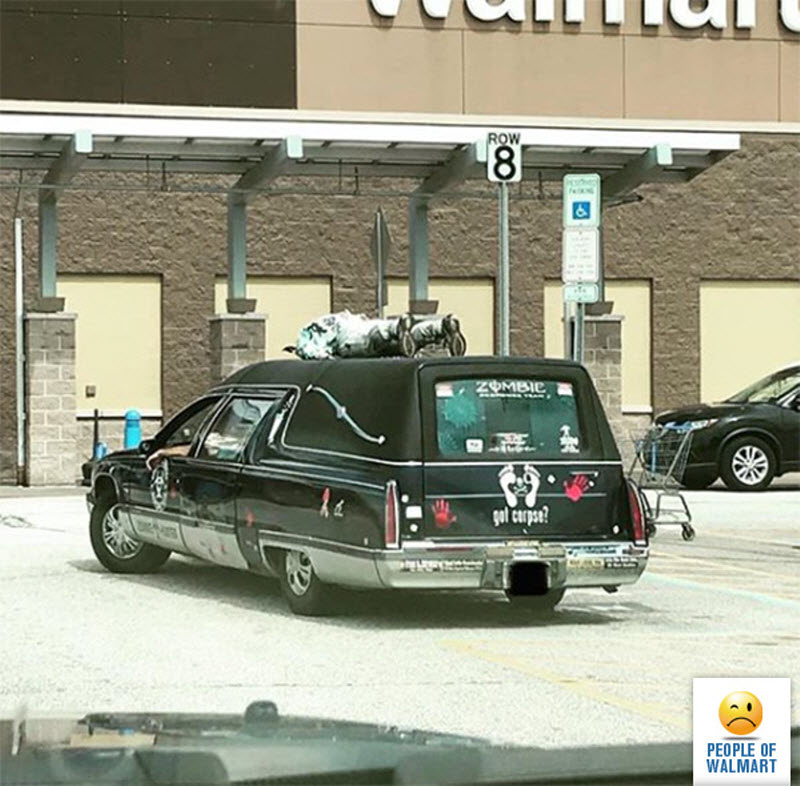 Экстравагантные покупатели Walmart