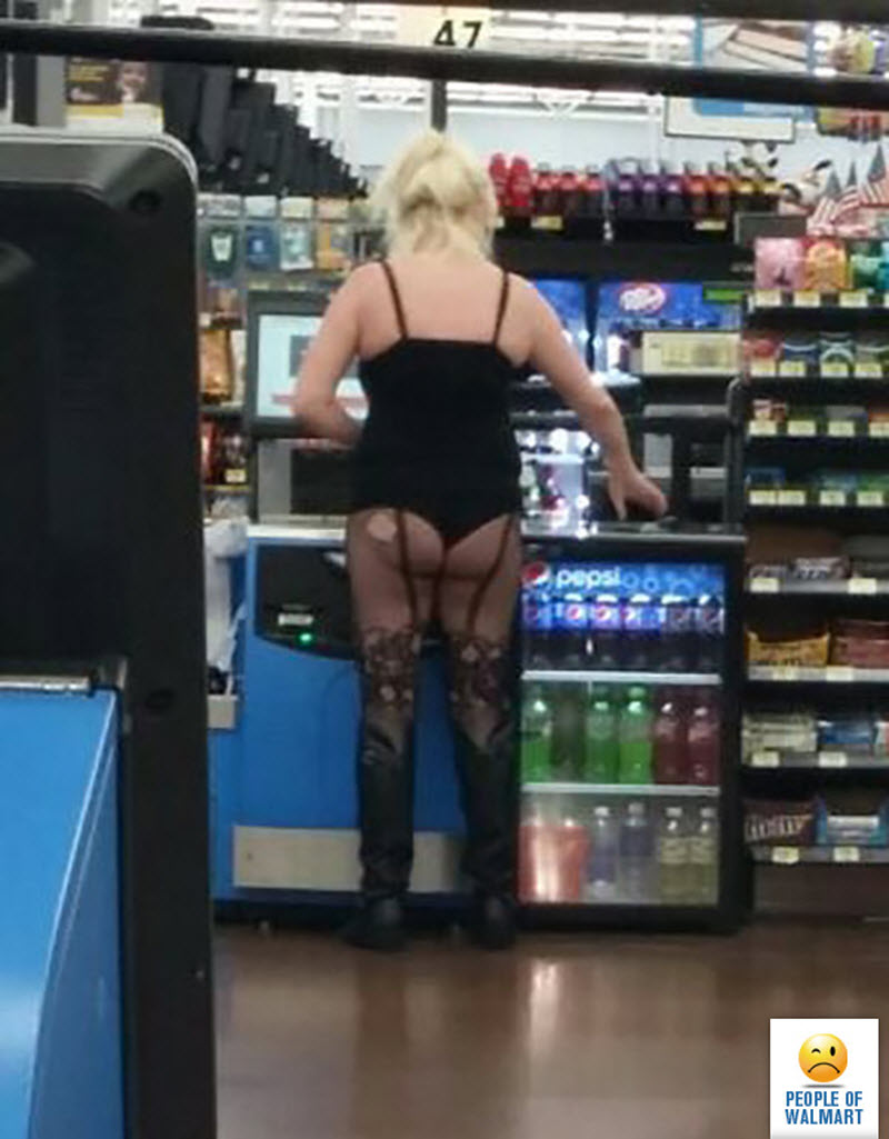 Экстравагантные покупатели Walmart