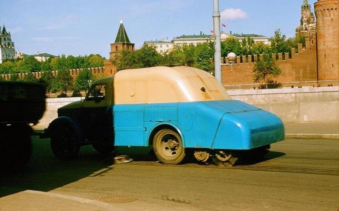Цветные снимки Москвы 50-х годов (20 фото)