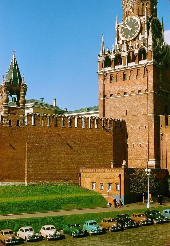 Цветные снимки Москвы 50-х годов (20 фото)