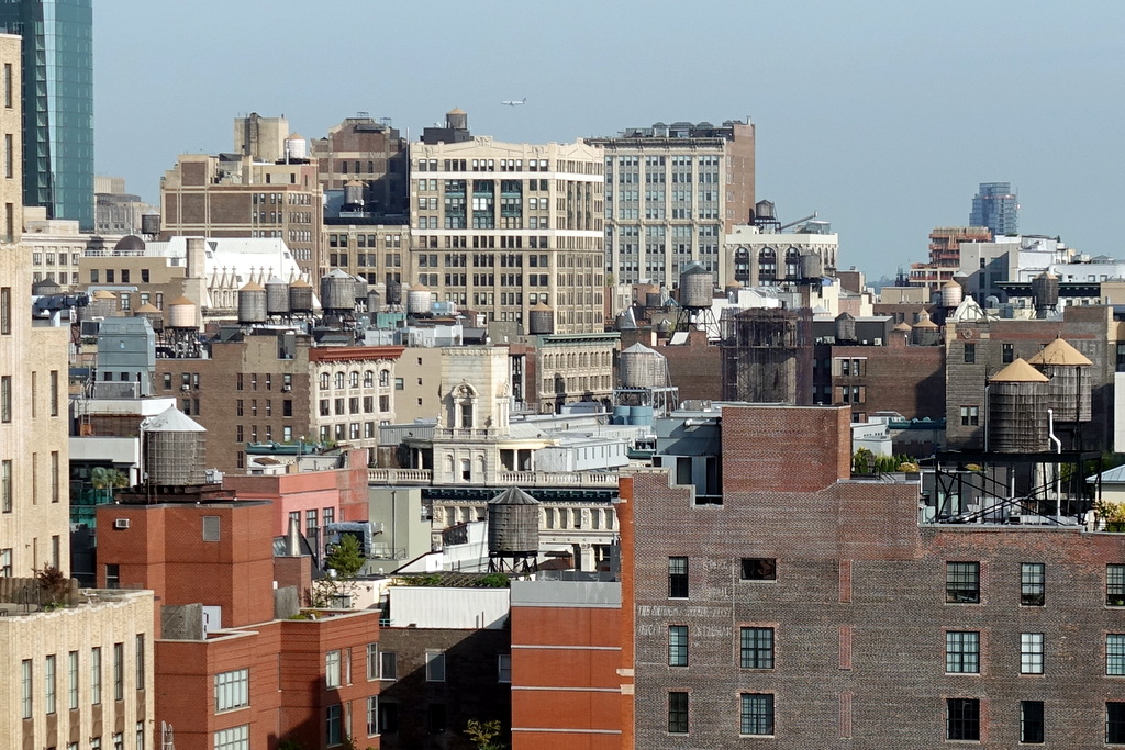 Любопытное про водонапорные башни Нью-Йорка