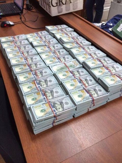 Богатства, найденные у известных коррупционеров