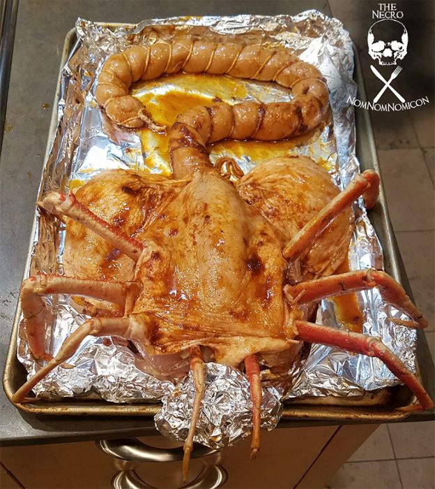 Жуткое блюдо на День благодарения