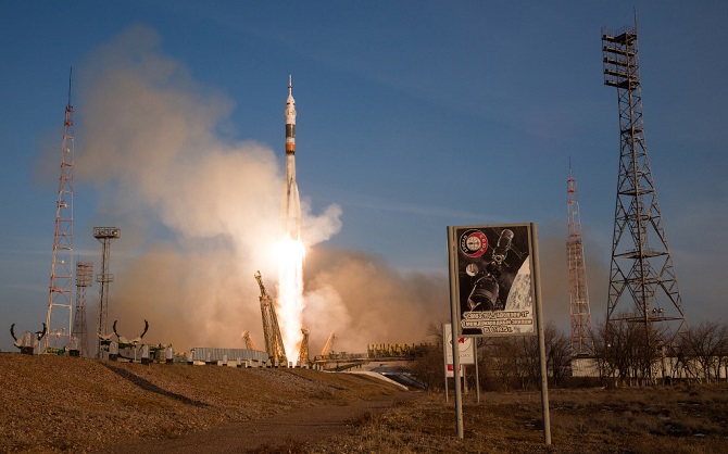 Старт космического корабля «Союз ТМА-19М»