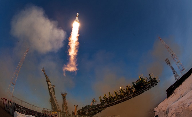 Старт космического корабля «Союз ТМА-19М»