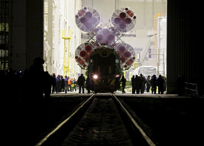 Старт космического корабля «Союз ТМА-19М»