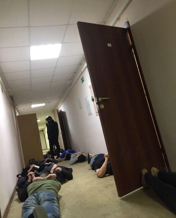 Зачистка в общежитии российского государственного геологоразведочного университета