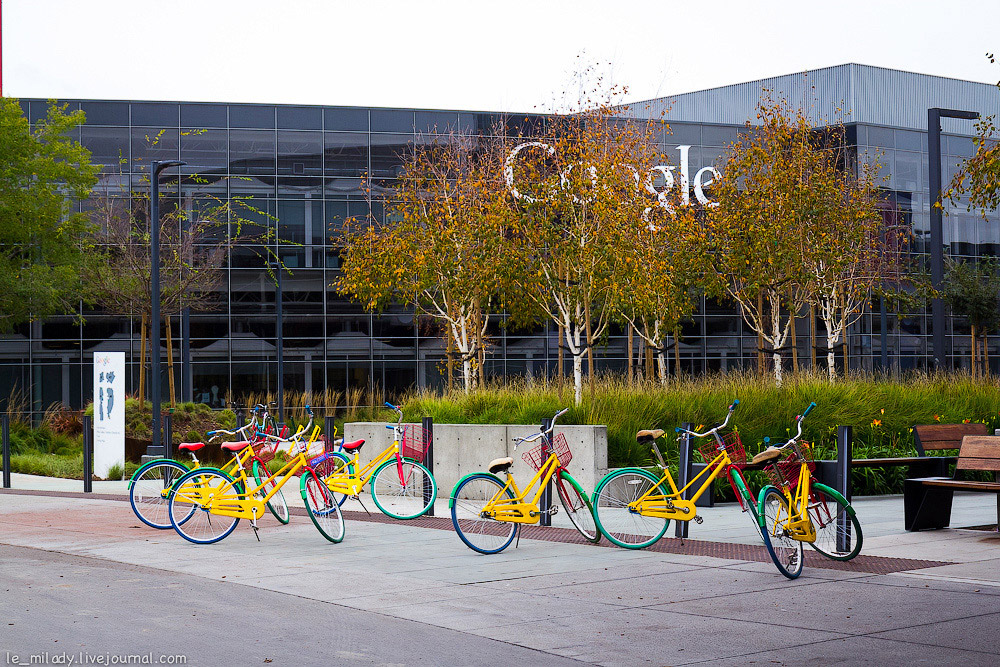Офис Google в Силиконовой долине Офис Google в Силиконовой долине
