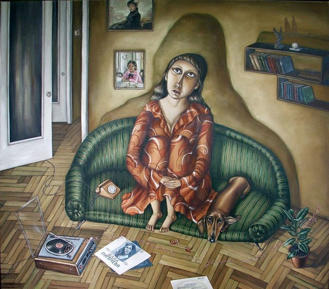 СССР на картинах Анжелы Джерих